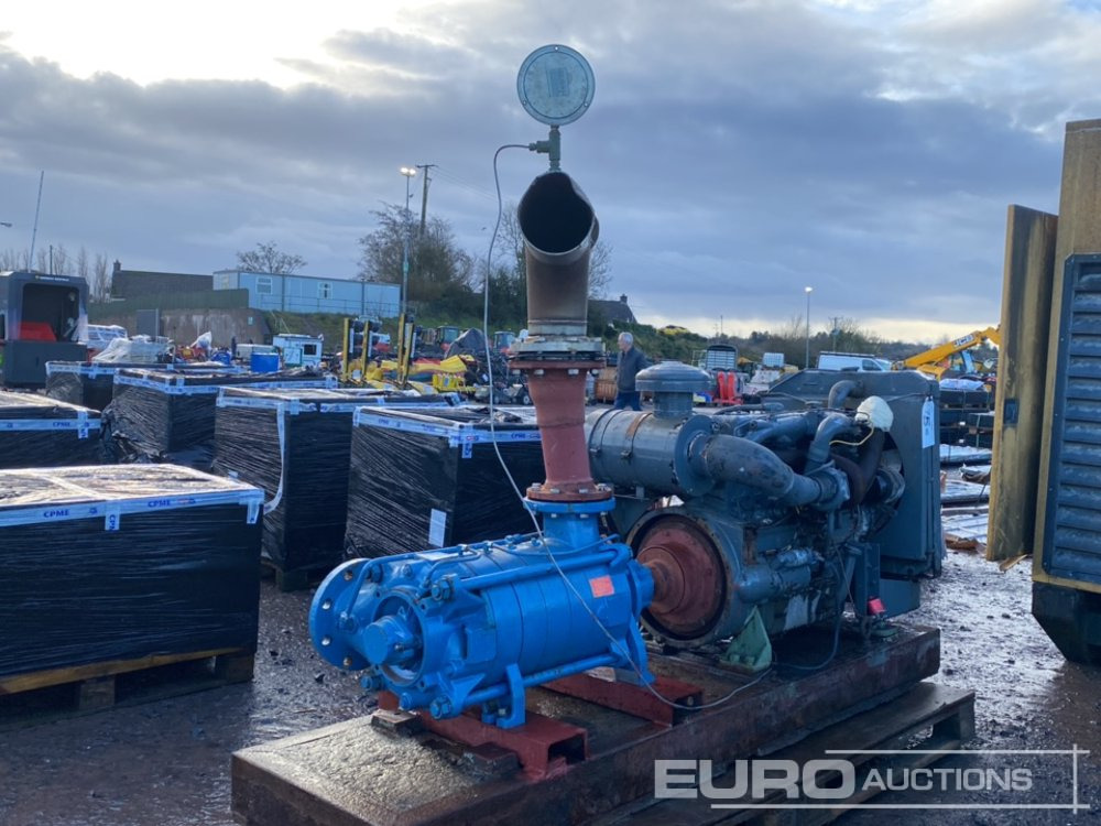 6" Diesel Water Pump, Perkins Engine - Water pump: picture 1 6" Diesel Water Pump, Perkins Engine - Water pump: picture 1