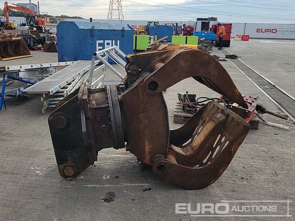 Kinshofer Hydraulic Rotating Selector Grab 80mm Pin to suit 20 Ton Excavator - Attachment for Excavator: picture 4 Kinshofer Hydraulic Rotating Selector Grab 80mm Pin to suit 20 Ton Excavator - Attachment for Excavator: picture 4