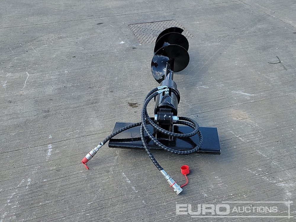 Unused 2025 Captok 12" Hydraulc Auger to suit Mini Skidsteer Loader - Attachment for Excavator: picture 4 Unused 2025 Captok 12" Hydraulc Auger to suit Mini Skidsteer Loader - Attachment for Excavator: picture 4