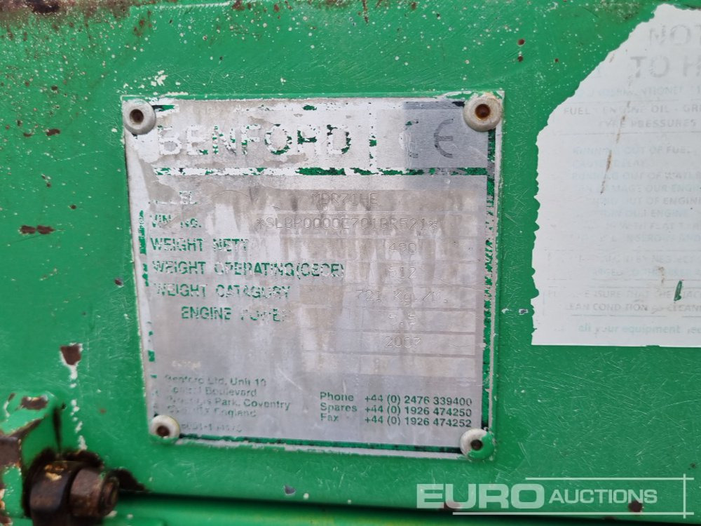 Asphalt machine Benford MBR1-71HE: picture 20