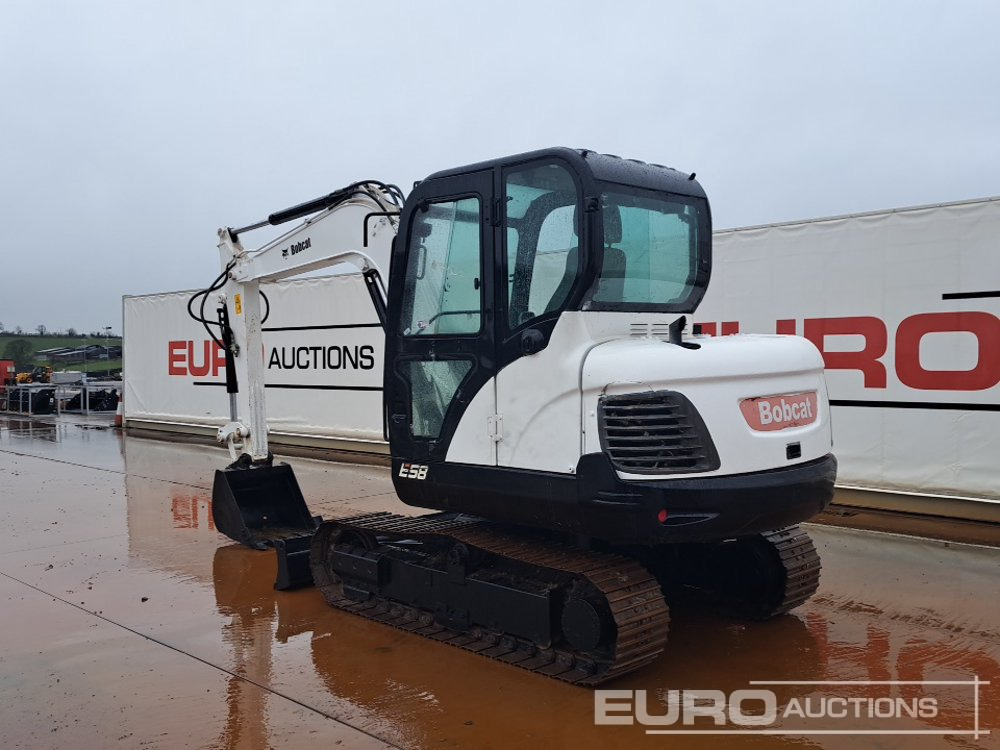 Bobcat E58 - Mini excavator: picture 3 Bobcat E58 - Mini excavator: picture 3