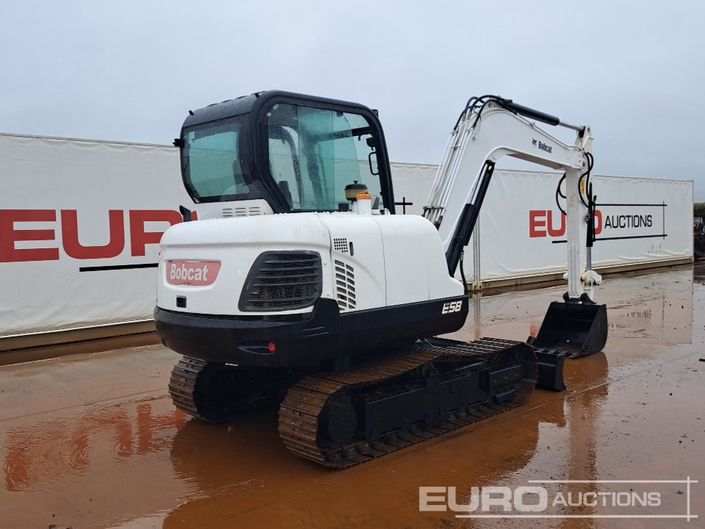 Bobcat E58 - Mini excavator: picture 5 Bobcat E58 - Mini excavator: picture 5