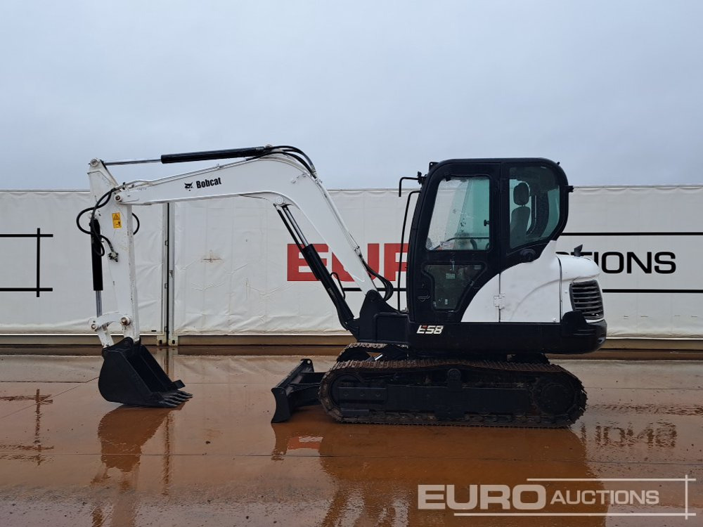 Bobcat E58 - Mini excavator: picture 2 Bobcat E58 - Mini excavator: picture 2
