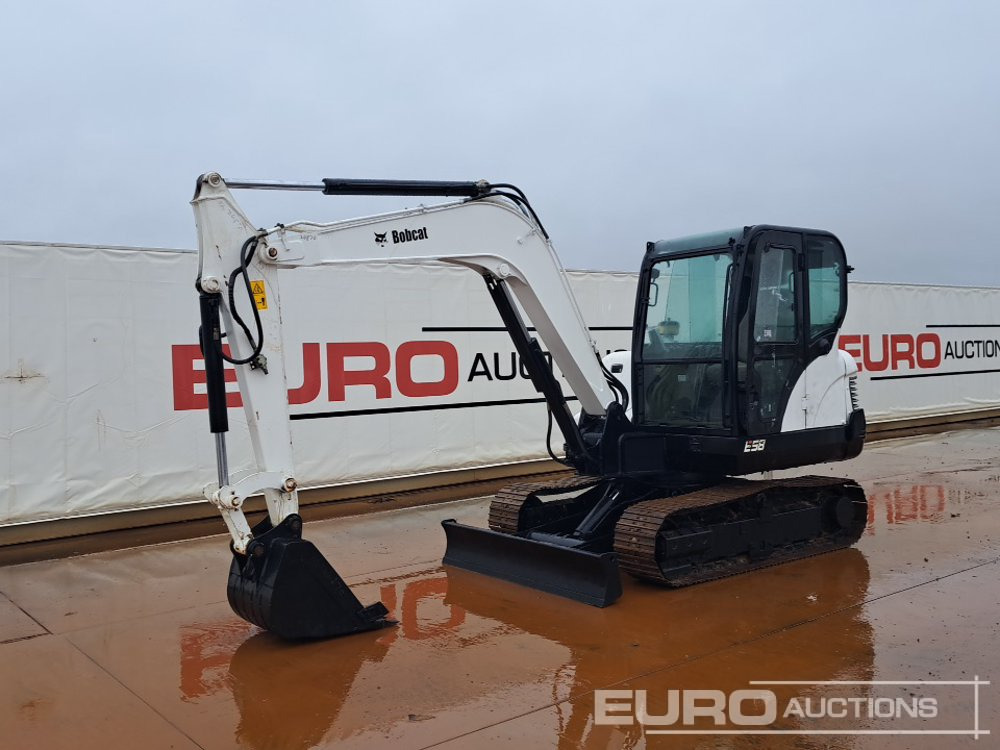 Bobcat E58 - Mini excavator: picture 1 Bobcat E58 - Mini excavator: picture 1