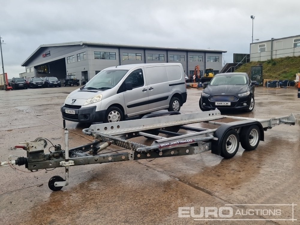 Brian James Twin Axle Tilting Car Transporter Trailer, Winch - Plant trailer: picture 4 Brian James Twin Axle Tilting Car Transporter Trailer, Winch - Plant trailer: picture 4