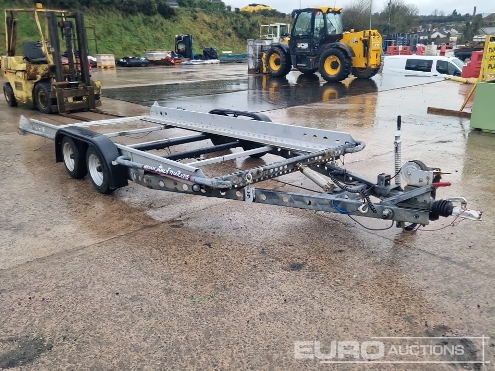 Brian James Twin Axle Tilting Car Transporter Trailer, Winch - Plant trailer: picture 1 Brian James Twin Axle Tilting Car Transporter Trailer, Winch - Plant trailer: picture 1