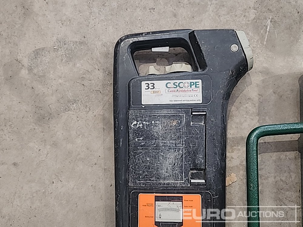 C.Scope Cable Scanner, Belle 1600E 110 Volt Paddle Mixer, Post Driver (3 of) - Construction equipment: picture 5 C.Scope Cable Scanner, Belle 1600E 110 Volt Paddle Mixer, Post Driver (3 of) - Construction equipment: picture 5