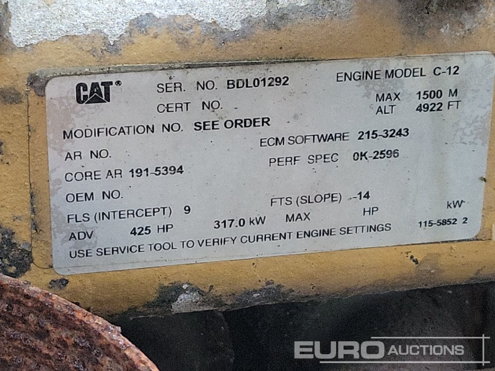 Engine CAT 3 Cylinder Engine, Pump: picture 23