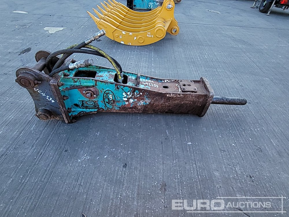 Hydraulic hammer Demaco Hydraulic Breaker 65mm Pin to suit 13 Ton Excavator: picture 6