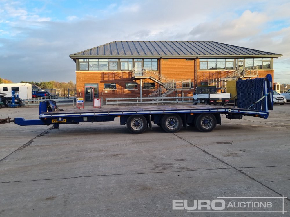 Donbur Tri Axle Drawbar Low Loader Trailer, Winch, Hydraulic Ramp - Low loader trailer: picture 2 Donbur Tri Axle Drawbar Low Loader Trailer, Winch, Hydraulic Ramp - Low loader trailer: picture 2