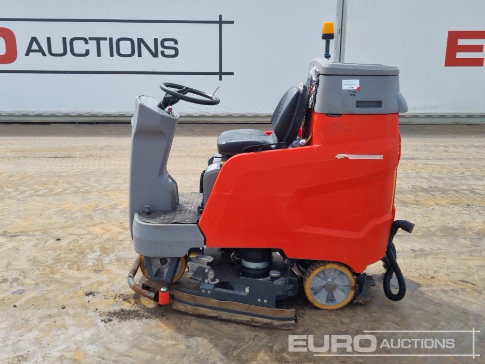 Hako Srubmaster B120R Electric Ride on Scrubber Drier - Construction equipment: picture 2 Hako Srubmaster B120R Electric Ride on Scrubber Drier - Construction equipment: picture 2