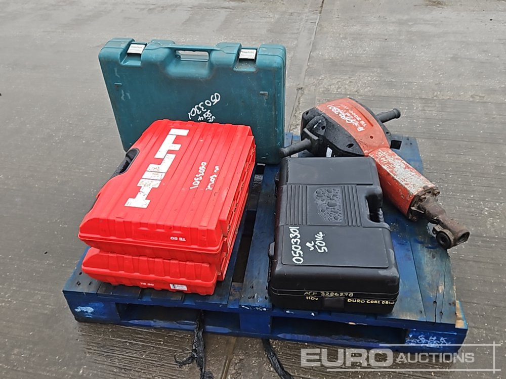 Hilti TE 300-AVR Electric Breaker, 110Volt Core Drill, Hilti Te 50 Hand Held Breaker (2 of), Makita 110Volt Hand Held Breaker - Construction equipment: picture 4 Hilti TE 300-AVR Electric Breaker, 110Volt Core Drill, Hilti Te 50 Hand Held Breaker (2 of), Makita 110Volt Hand Held Breaker - Construction equipment: picture 4