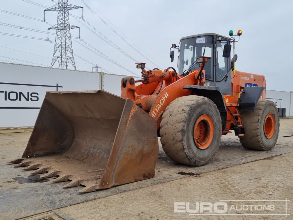 Hitachi LX290E - Wheel loader: picture 1 Hitachi LX290E - Wheel loader: picture 1