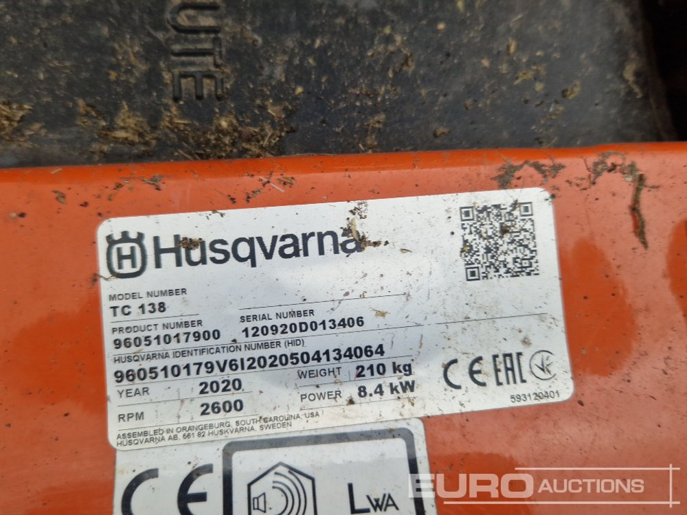 Garden mower Husqvarna TC138 Petrol Lawnmower, Briggs & Stratton Engine: picture 17