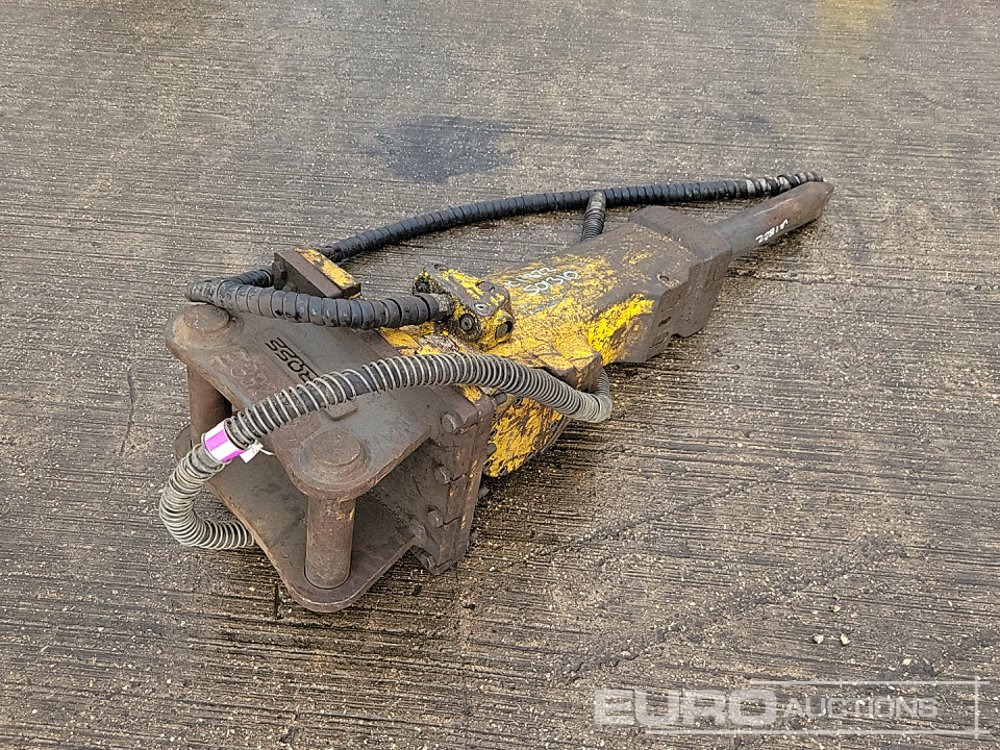 Hydraulic Breaker 60mm Pin to suit 10 Ton Excavator - Hydraulic hammer: picture 5 Hydraulic Breaker 60mm Pin to suit 10 Ton Excavator - Hydraulic hammer: picture 5