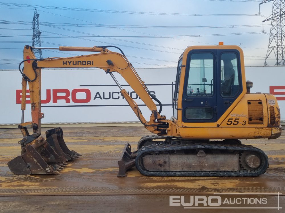 Hyundai 55-3 - Mini excavator: picture 2 Hyundai 55-3 - Mini excavator: picture 2