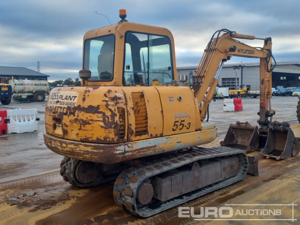 Hyundai 55-3 - Mini excavator: picture 5 Hyundai 55-3 - Mini excavator: picture 5