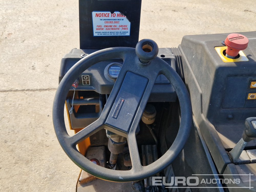 Forklift Jungheinrich Electric Side Loader Forklift, 3 Stage Free Lift Mast, Forks, Charger: picture 21
