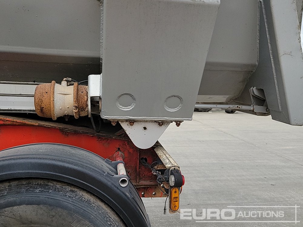 Tipper semi-trailer Kel-berg Tri Axle Bulk Tipping Trailer, Aluminium Body, Tail Gate: picture 29