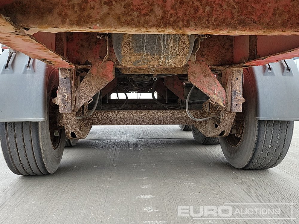 Tipper semi-trailer Kel-berg Tri Axle Bulk Tipping Trailer, Aluminium Body, Tail Gate: picture 23