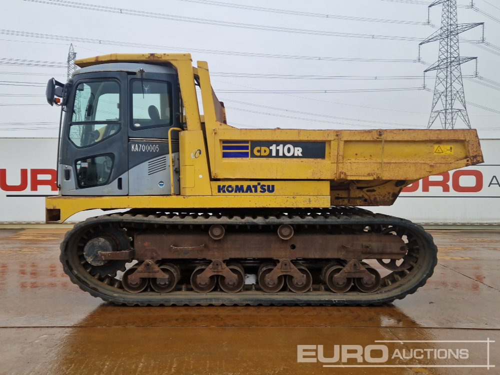 Komatsu CD110R-2 - Crawler dumper: picture 2 Komatsu CD110R-2 - Crawler dumper: picture 2