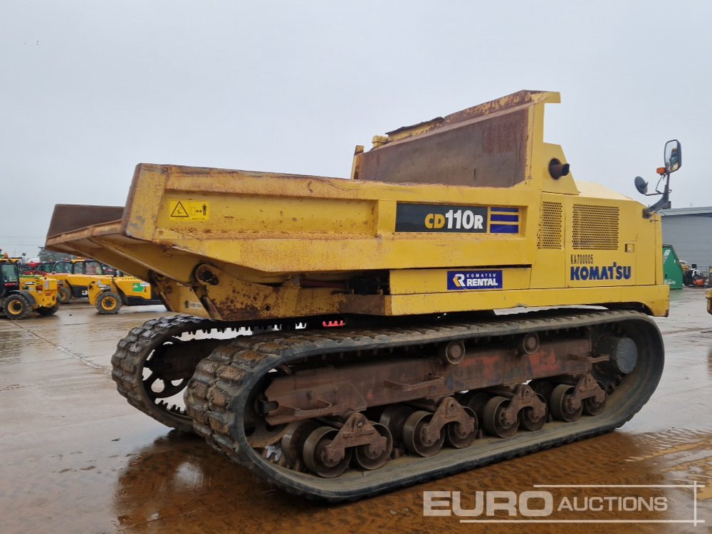 Komatsu CD110R-2 - Crawler dumper: picture 5 Komatsu CD110R-2 - Crawler dumper: picture 5