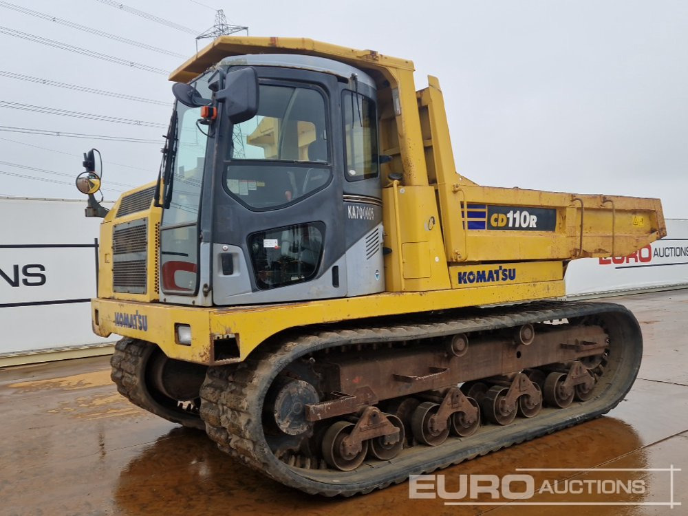 Komatsu CD110R-2 - Crawler dumper: picture 1 Komatsu CD110R-2 - Crawler dumper: picture 1