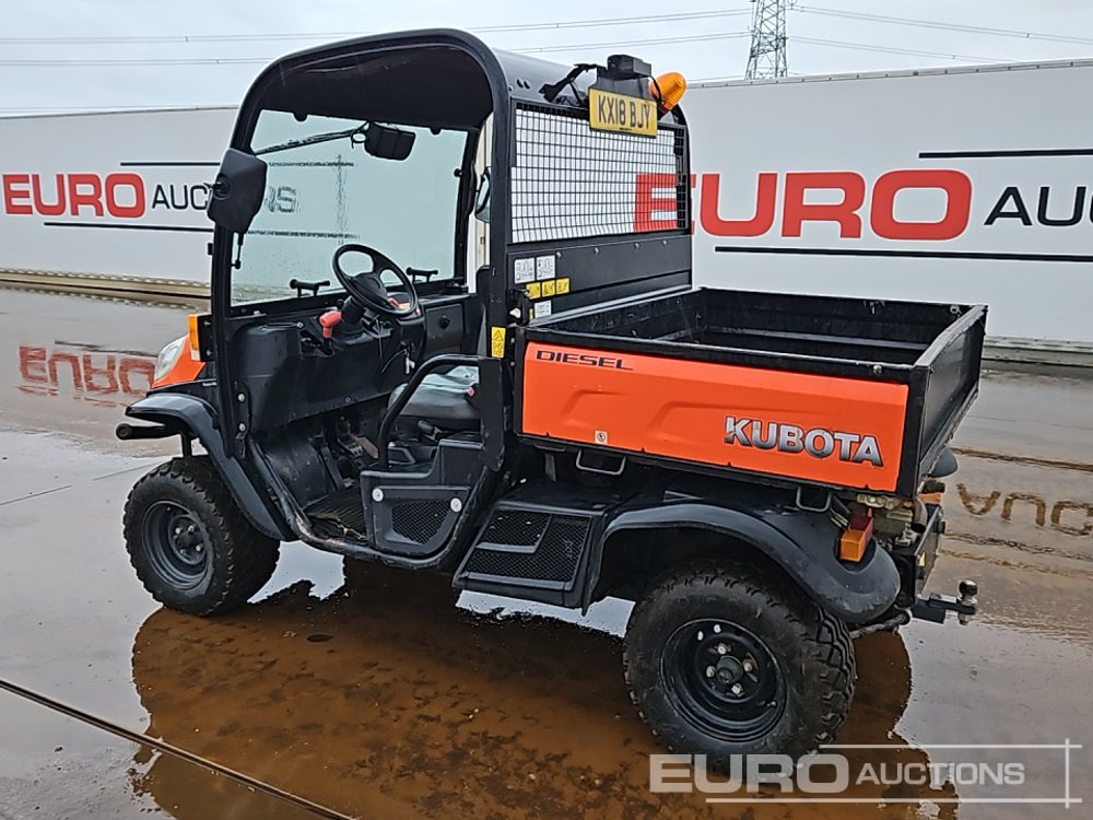 Kubota 4WD Diesel Utility Vehicle, Power Steering, Hydraulic Tipping Body - Side-by-side/ ATV: picture 3 Kubota 4WD Diesel Utility Vehicle, Power Steering, Hydraulic Tipping Body - Side-by-side/ ATV: picture 3