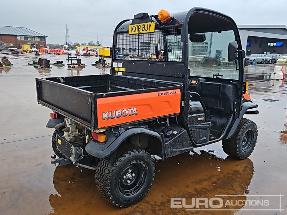 Kubota 4WD Diesel Utility Vehicle, Power Steering, Hydraulic Tipping Body - Side-by-side/ ATV: picture 5 Kubota 4WD Diesel Utility Vehicle, Power Steering, Hydraulic Tipping Body - Side-by-side/ ATV: picture 5