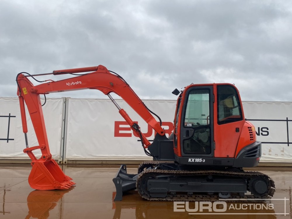 Kubota KX185-3 - Mini excavator: picture 2 Kubota KX185-3 - Mini excavator: picture 2