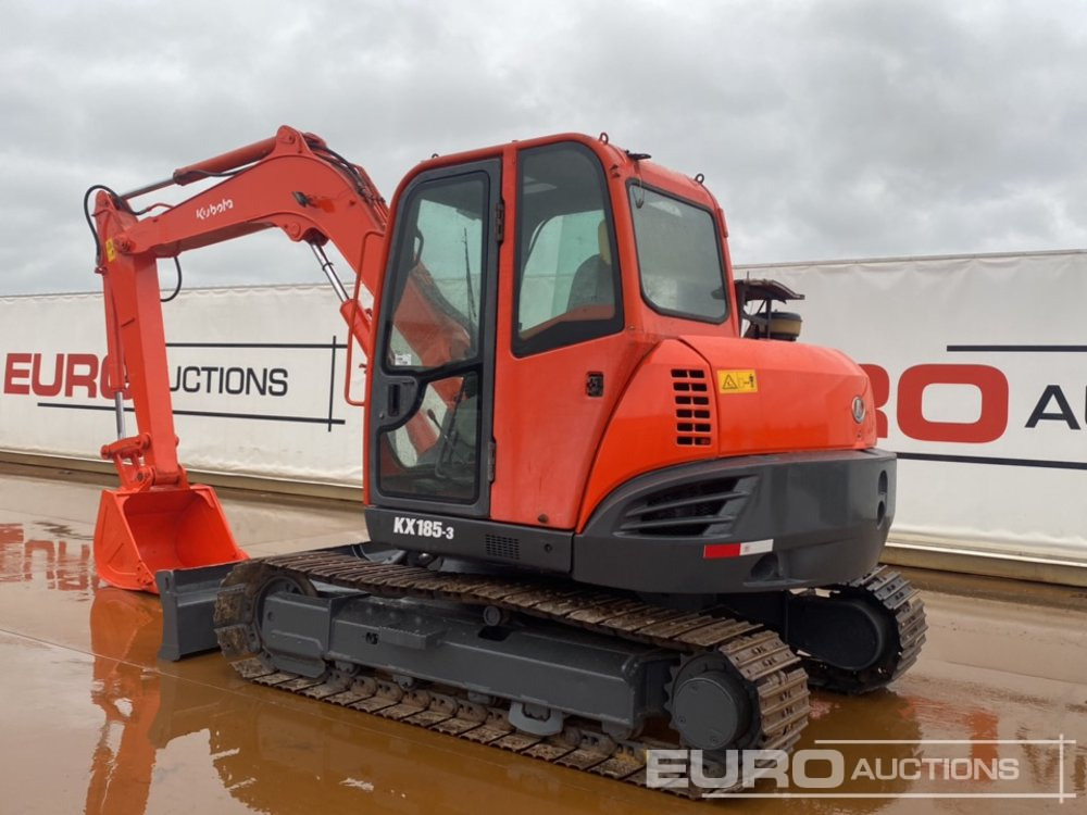 Kubota KX185-3 - Mini excavator: picture 3 Kubota KX185-3 - Mini excavator: picture 3