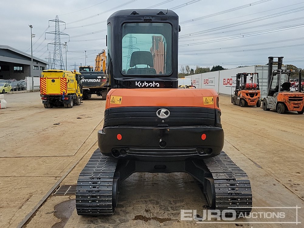 Kubota U55-4 - Mini excavator: picture 4 Kubota U55-4 - Mini excavator: picture 4