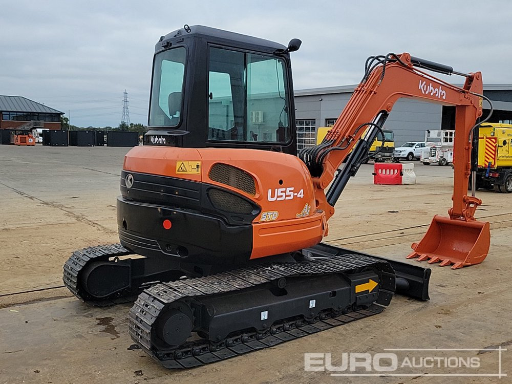 Kubota U55-4 - Mini excavator: picture 5 Kubota U55-4 - Mini excavator: picture 5