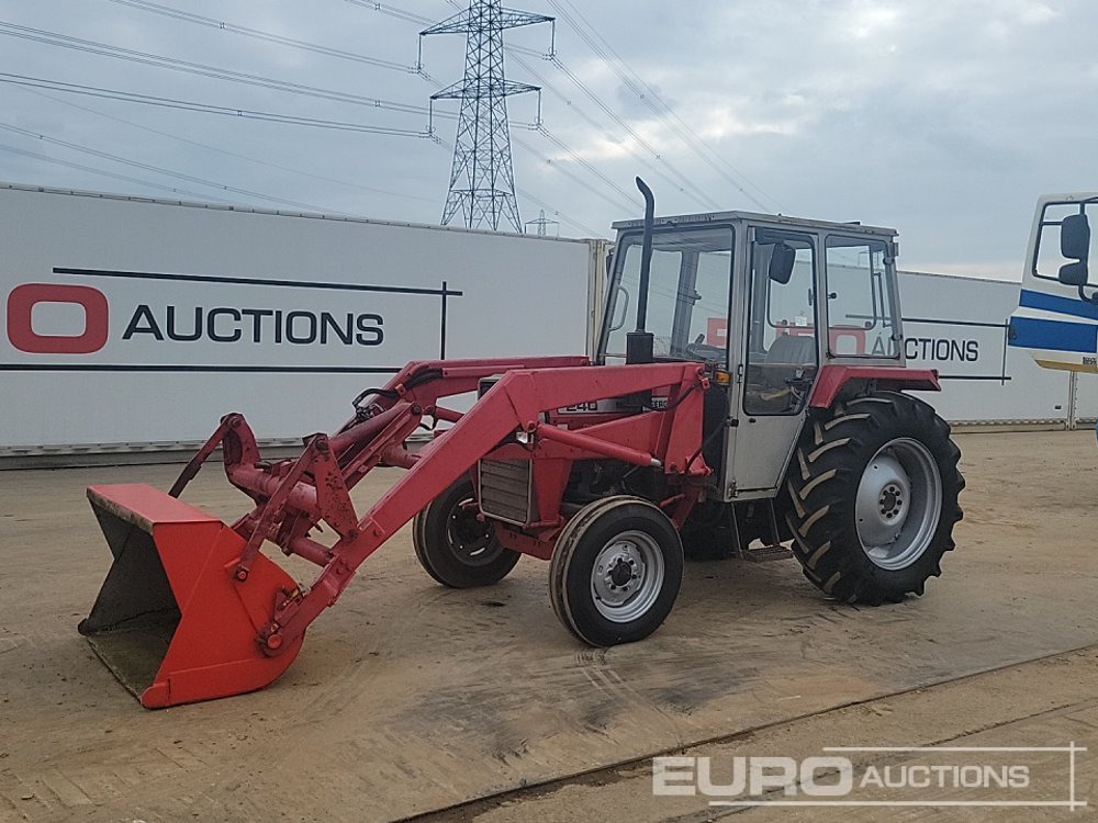Massey Ferguson MF240 - Farm tractor: picture 1 Massey Ferguson MF240 - Farm tractor: picture 1