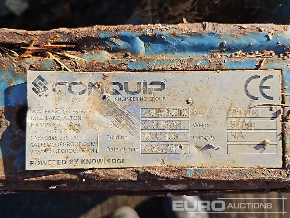 Material handling equipment 2021 Conquip EA019AB-02000: picture 15