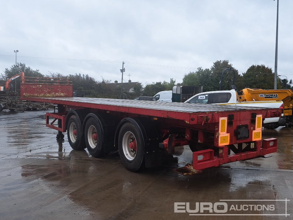 Muldoon 40' Tri Axle Flat Trailer, BPW Axles, Steer Axle - Dropside/ Flatbed semi-trailer: picture 2 Muldoon 40' Tri Axle Flat Trailer, BPW Axles, Steer Axle - Dropside/ Flatbed semi-trailer: picture 2
