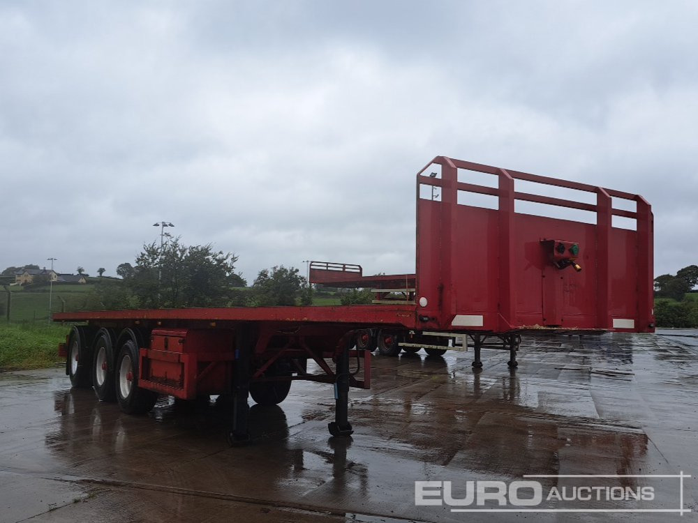 Muldoon 40' Tri Axle Flat Trailer, BPW Axles, Steer Axle - Dropside/ Flatbed semi-trailer: picture 4 Muldoon 40' Tri Axle Flat Trailer, BPW Axles, Steer Axle - Dropside/ Flatbed semi-trailer: picture 4