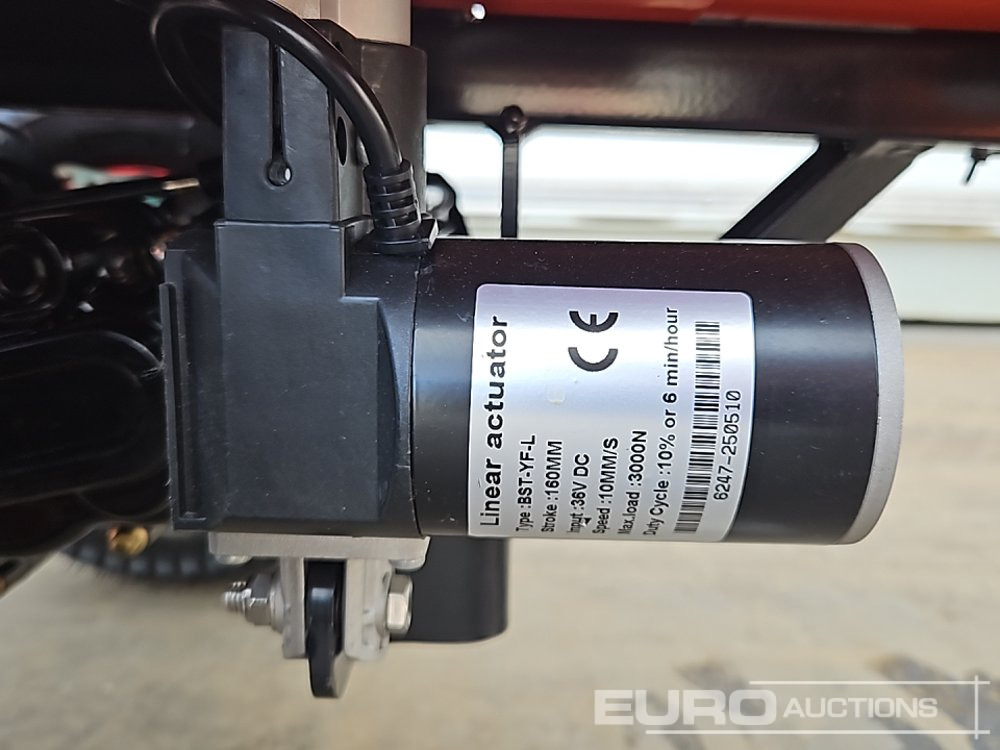 Workshop equipment PC040-07 Electric Wheeled Trailer Dolly, 3000lbs Max Trailer Weight, 2" Ball Hitch Mount, Charger: picture 15