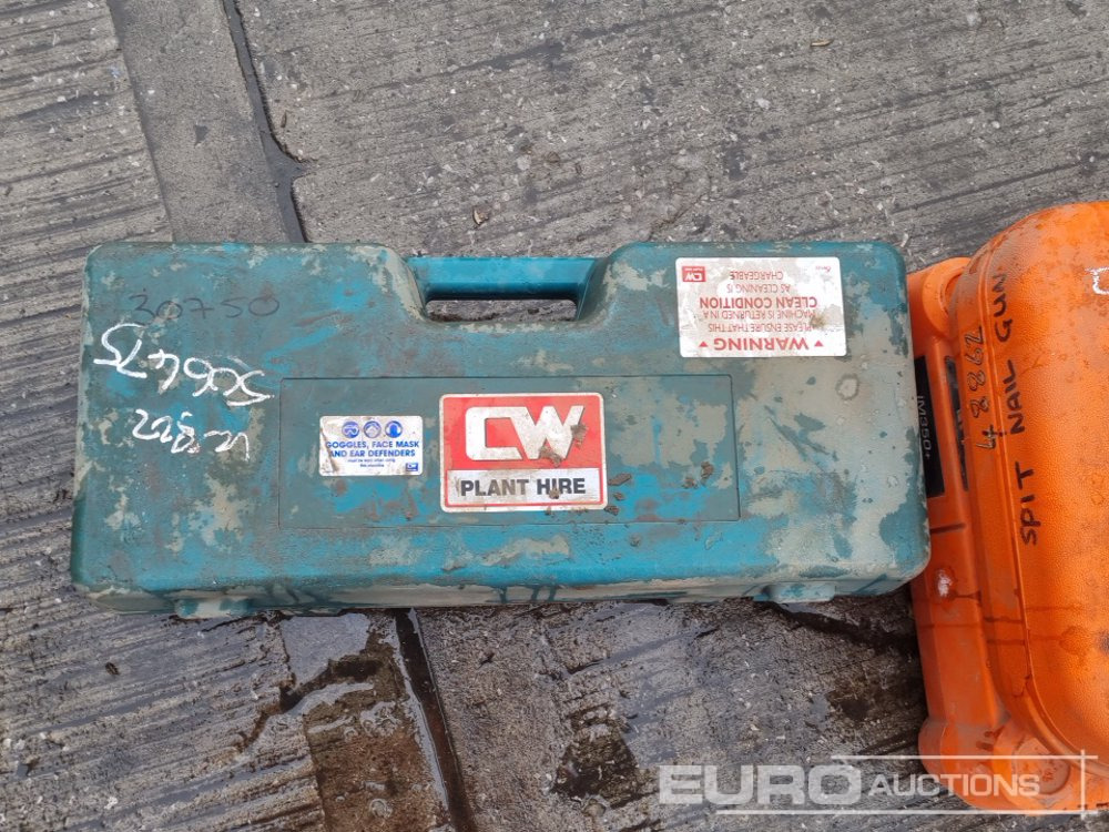 Construction equipment Radio Cable Detector (5 of), Bosch 110Volt Grinder, Bohrmaster 110Volt Mag Drill, Spitfire P370 Nail Gun, Paslode IM350+ Battery Nail Gun, Tiger APT-0600 6 Ton Adjustable Trolley: picture 28