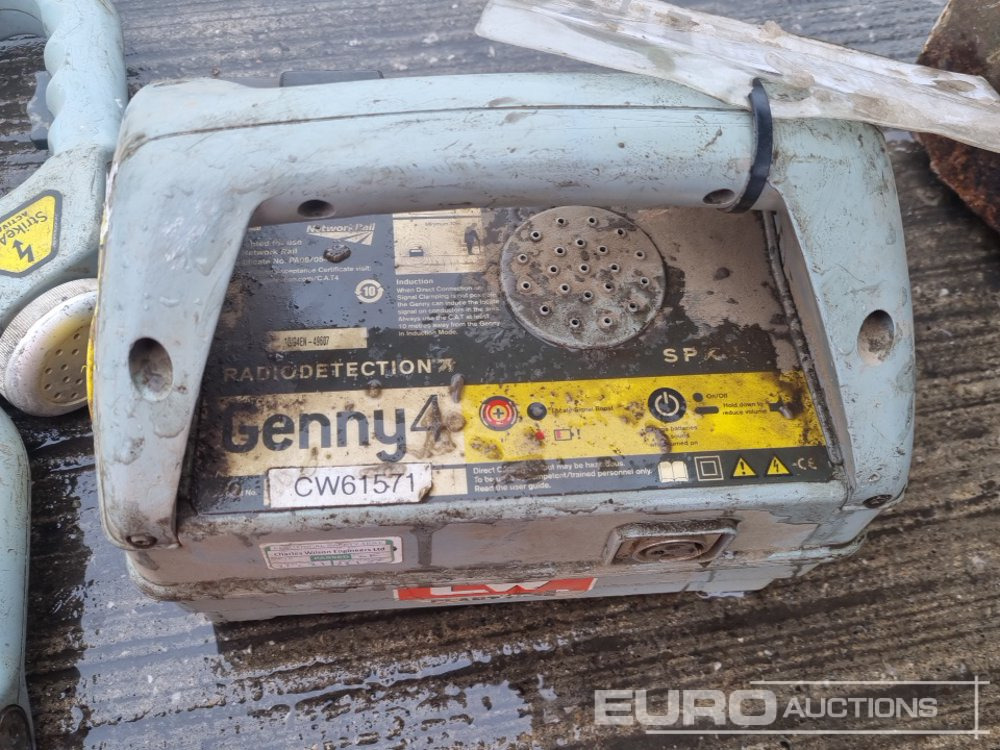 Construction equipment Radio Cable Detector (5 of), Bosch 110Volt Grinder, Bohrmaster 110Volt Mag Drill, Spitfire P370 Nail Gun, Paslode IM350+ Battery Nail Gun, Tiger APT-0600 6 Ton Adjustable Trolley: picture 20