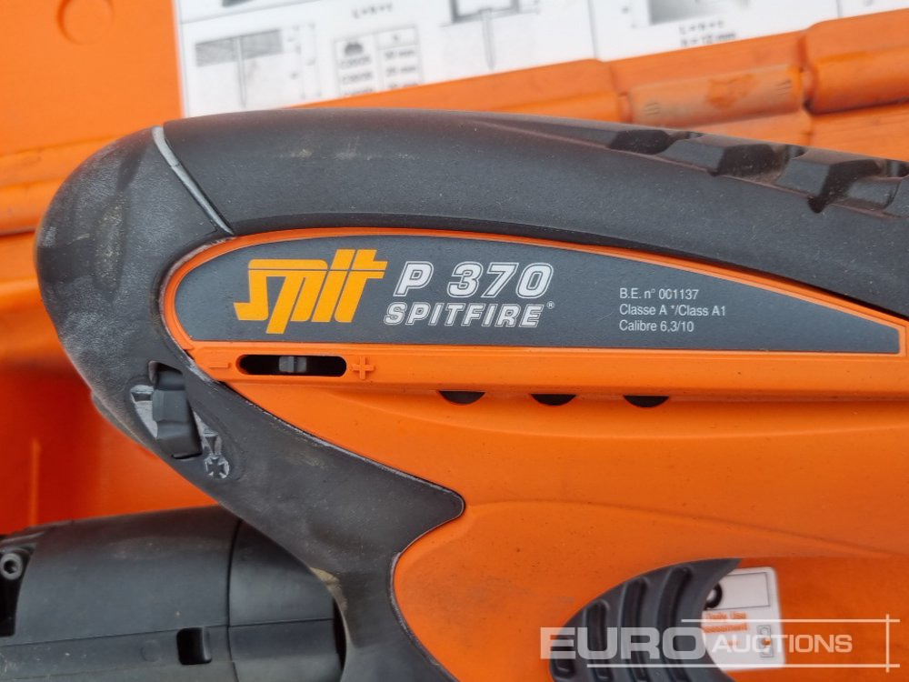 Construction equipment Radio Cable Detector (5 of), Bosch 110Volt Grinder, Bohrmaster 110Volt Mag Drill, Spitfire P370 Nail Gun, Paslode IM350+ Battery Nail Gun, Tiger APT-0600 6 Ton Adjustable Trolley: picture 37