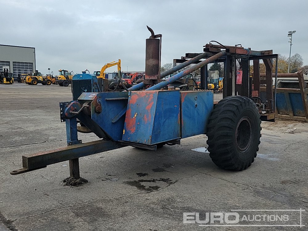 Single Axle Tyre Bead Puller, Ford Engine - Industrial waste shredder: picture 1 Single Axle Tyre Bead Puller, Ford Engine - Industrial waste shredder: picture 1