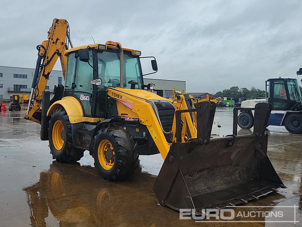 Backhoe loader Terex 860: picture 7 Backhoe loader Terex 860: picture 7
