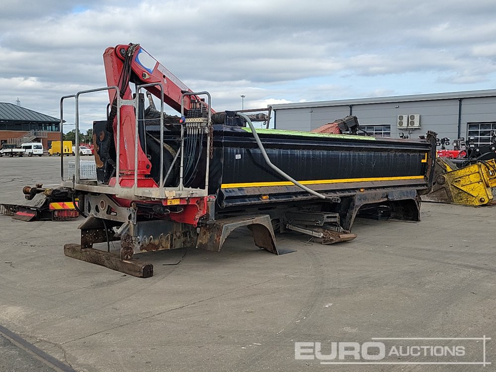 Tipper Body, Easy Sheet, HMP Hydraulic Loading Crane, Hydraulic Rotating Clam Shell Grab - Tipper body: picture 1 Tipper Body, Easy Sheet, HMP Hydraulic Loading Crane, Hydraulic Rotating Clam Shell Grab - Tipper body: picture 1