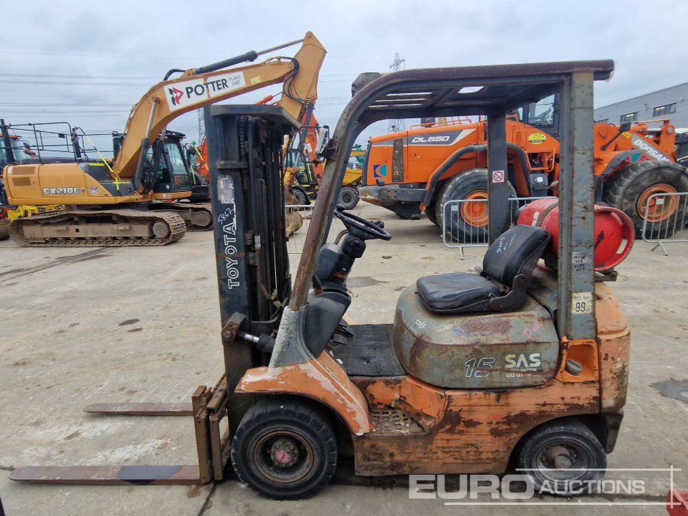 Toyota 42-7FGF15 - LPG forklift: picture 2 Toyota 42-7FGF15 - LPG forklift: picture 2
