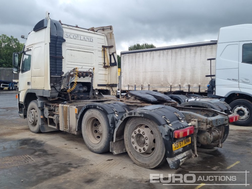 Volvo 6x2 Rear Lift, Slider, Automatic Gearbox (Runs, No Drive) (Reg. Docs. & Plating Cert. Available) - Tractor unit: picture 3 Volvo 6x2 Rear Lift, Slider, Automatic Gearbox (Runs, No Drive) (Reg. Docs. & Plating Cert. Available) - Tractor unit: picture 3