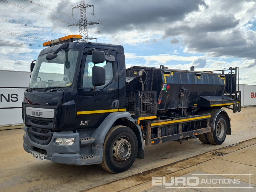 2016 DAF LF220 FA - Truck, Asphalt machine: picture 1 2016 DAF LF220 FA - Truck, Asphalt machine: picture 1