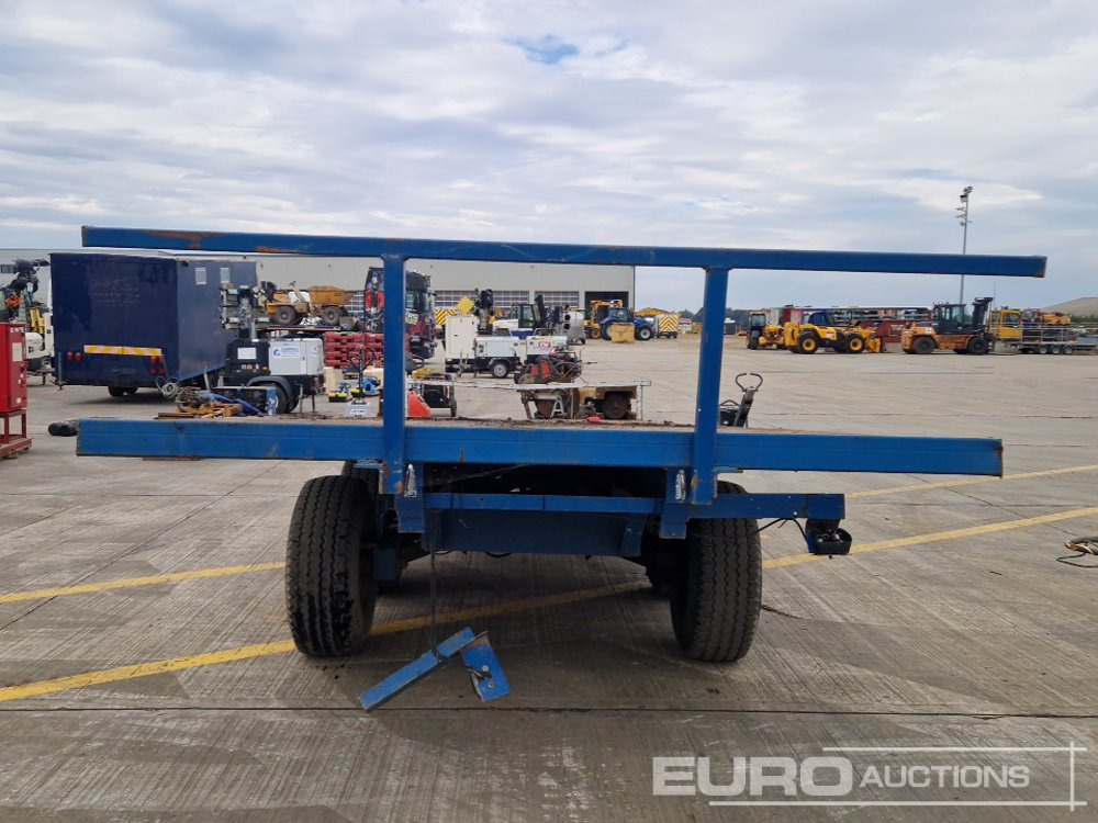 Twin Axle Draw Bar Flat Bed Trailer - Farm trailer: picture 4 Twin Axle Draw Bar Flat Bed Trailer - Farm trailer: picture 4