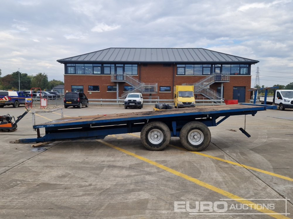 Twin Axle Draw Bar Flat Bed Trailer - Farm trailer: picture 2 Twin Axle Draw Bar Flat Bed Trailer - Farm trailer: picture 2