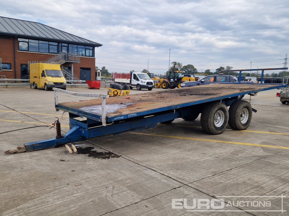Twin Axle Draw Bar Flat Bed Trailer - Farm trailer: picture 1 Twin Axle Draw Bar Flat Bed Trailer - Farm trailer: picture 1